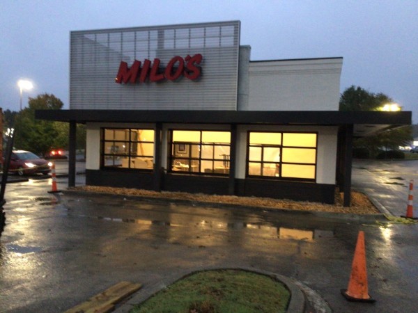 Milo's Chalkville Mountain Road | Magic City Door was proud to be a part of the refresh of the Milo’s in Trussville Alabama.  The project